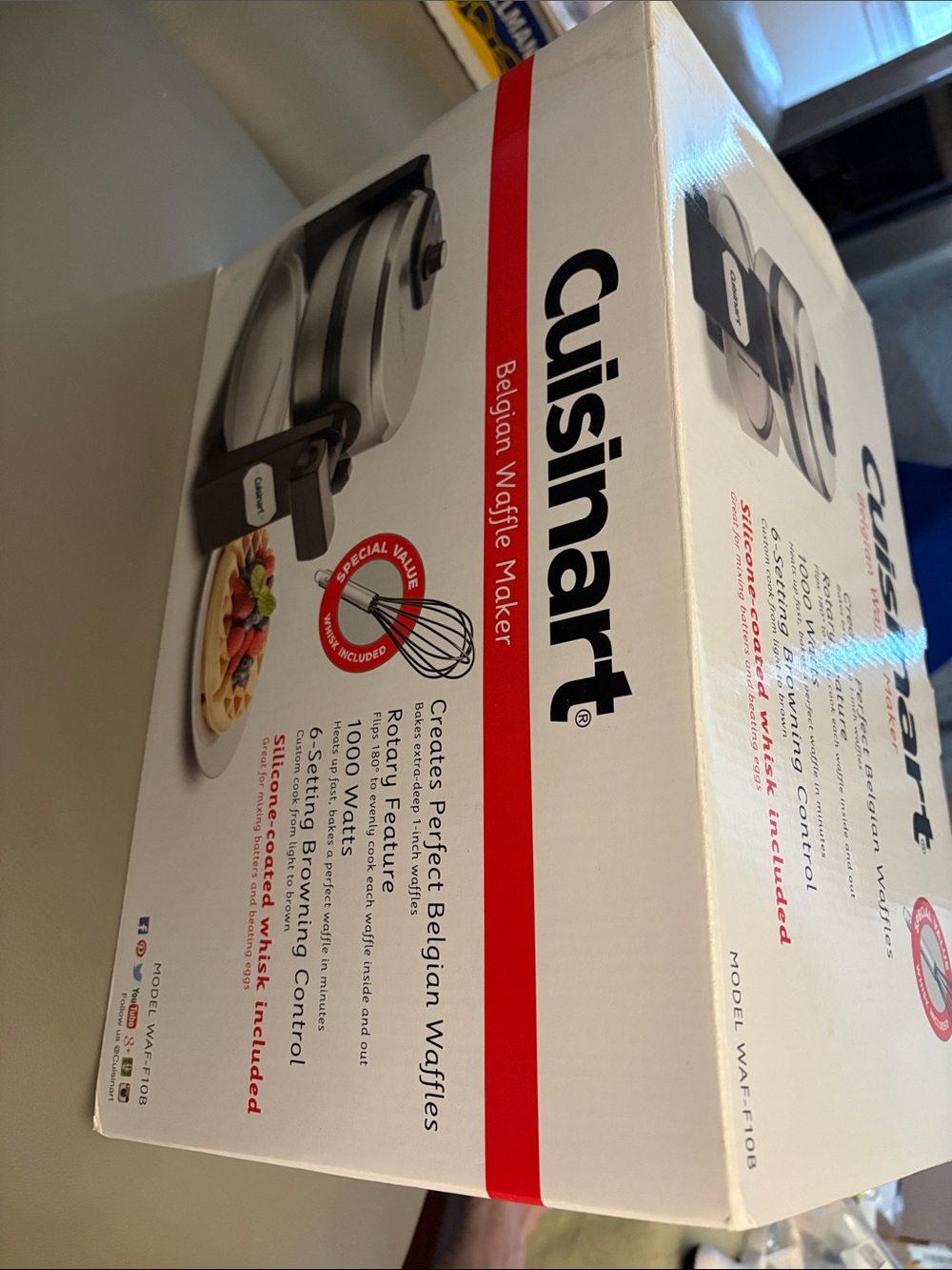 Cuisinart  Belgian Waffle Maker Box